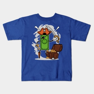 PIRATE MONEY Kids T-Shirt